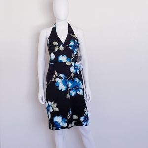 WOMEN'S FLORAL HALTER DRESS | 8P